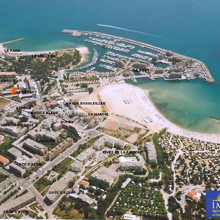 T3 Climatise, Traversant, 54m², 2 Chambres, Loggia Sud-ouest, Parking, Coeur De La Faviere. - Fr-1-610-78 公寓
